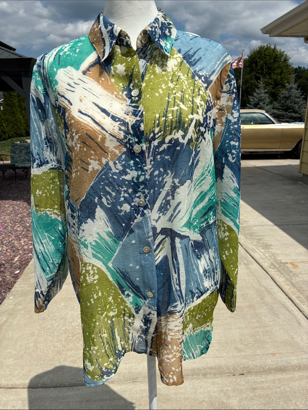 Alfred Dunner Abstract Top 8